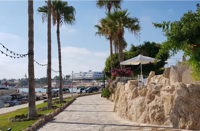 Cozy streets of Paphos.