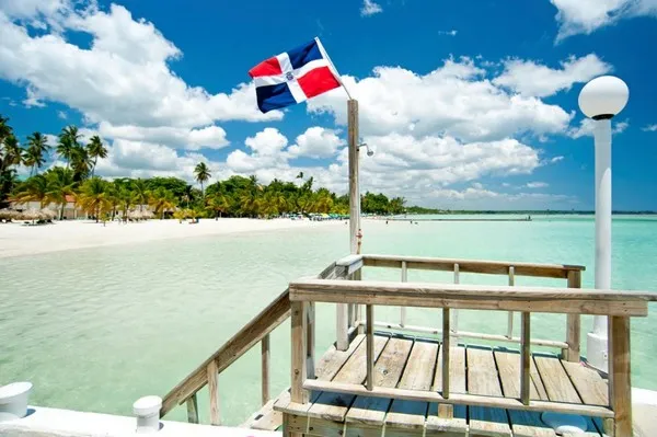The beaches of the Dominican Republic are always bathed in sun.