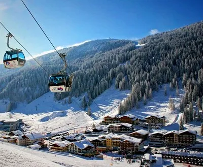 Подъем на Красную Поляну на канатной дороге